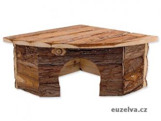 Rohový dřevěný domek VELKÝ