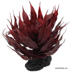 Umělá tropická rostlina - Sukulent Agave červená