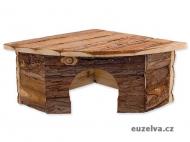 Rohový dřevěný domek VELKÝ